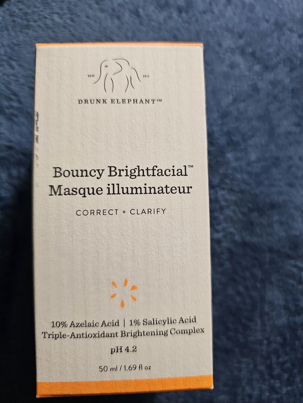 NIB Drunk Elephant Bouncy Brightfacial Masque 50ml / 1.69 oz